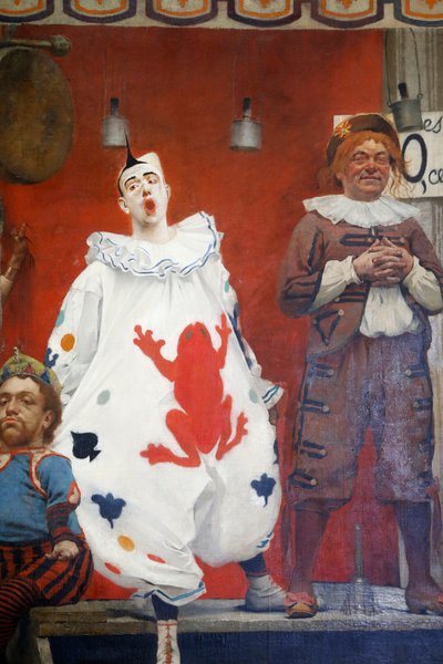 Akrobati, detail, 1888 od Fernand de Cordova Pelez