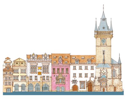 Staroměstská radnice. Praha, čes od Fernando Aznar Cenamor
