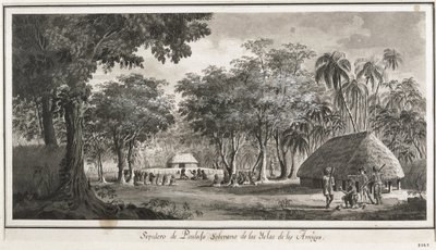 Sepulchre de Paulajo, panovník ostrovů Tonga od Fernando Brambila