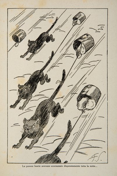 Ilustrace z knihy pro děti, c.1920-30 od Filiberto Scarpelli