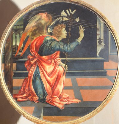 Zvěstování od Filippino Lippi