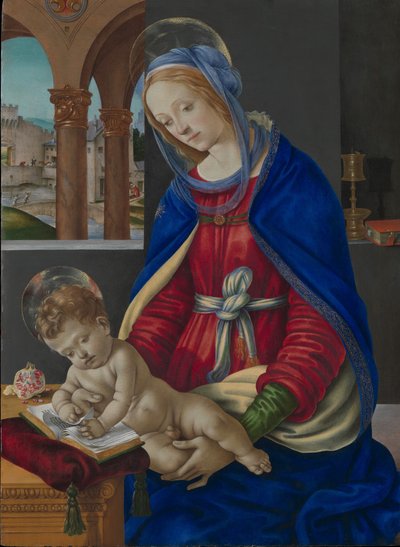Madonna a dítě, ca. 1483-84. od Filippino Lippi