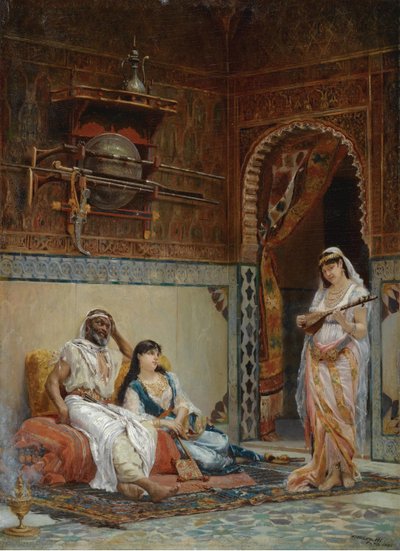 v harému od Filippo Baratti