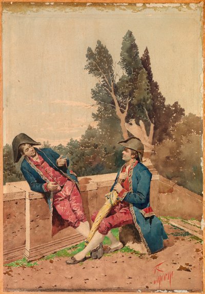 Vojáci říše, ca. 1880. od Filippo Indoni