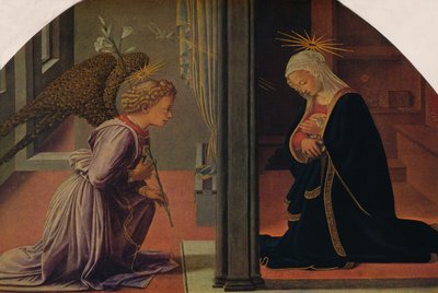 Zvěstování, c1435-1440 od Fra Filippo Lippi