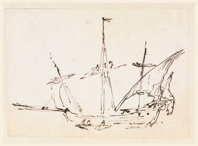 Kresba, Plachetnice, 1770-1800 od Filippo Marchionni