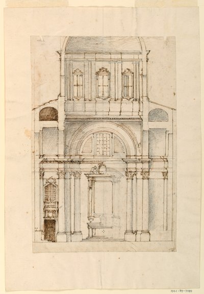 Úsek apsidy od Filippo Marchionni