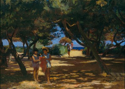 Oblázková pláž od Filippo Marfori Savini