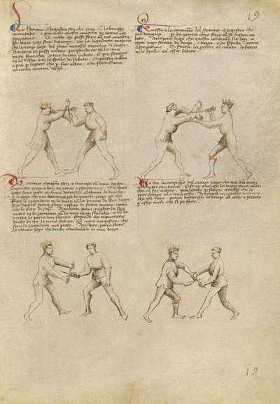 Boj s dýkou od Fiore Furlan dei Liberi da Premariacco