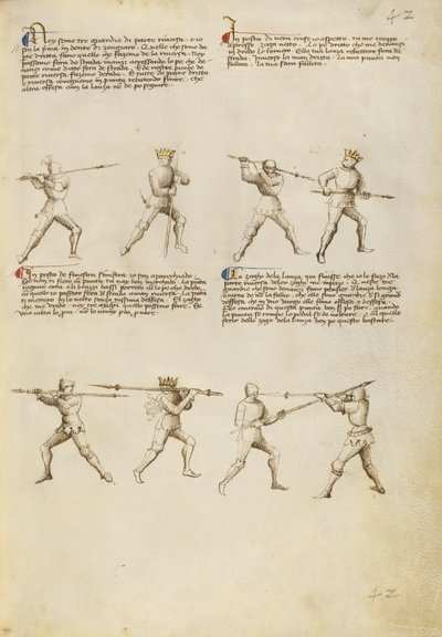 Boj s Lance od Fiore Furlan dei Liberi da Premariacco
