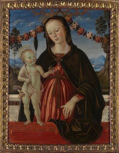 Madonna s dítětem. Kolem roku 1473 od Fiorenzo di Lorenzo