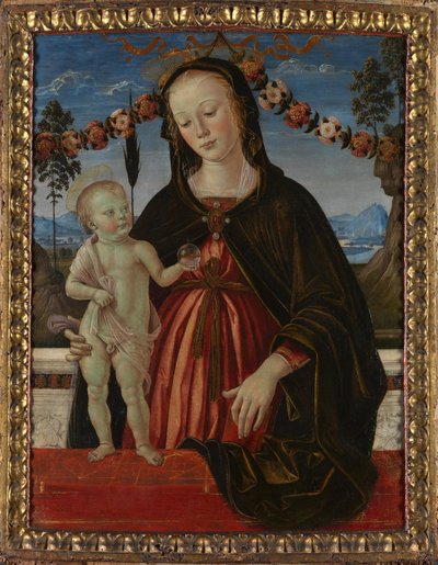 Panna a dítě, c. 1473 od Fiorenzo di Lorenzo