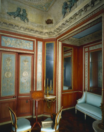 Budoár z hotelu dHocqueville, Rouen, c. 1785. od Fixon Firm