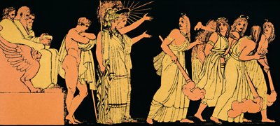 The Furies Departing, 1880 od Flaxman