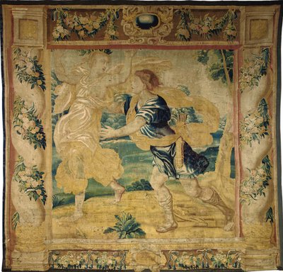 Bruselská mytologická tapisérie, polovina 17. století od Flemish School