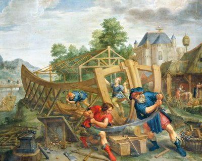 Stavba archy od Flemish School