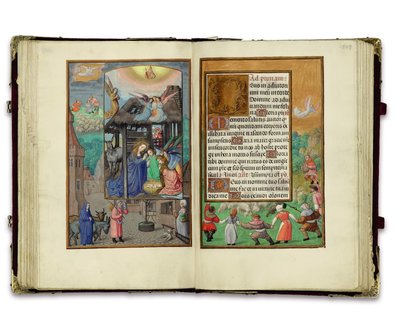 Folia z Rothschildovy knihy hodin, Gent nebo Bruggy, kolem roku 1505 od Flemish School