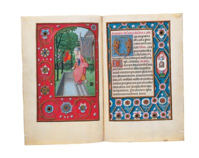Folia z Rothschildovy knihy hodin, Gent nebo Bruggy, kolem roku 1505 od Flemish School