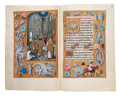 Folia z Rothschildovy knihy hodin, Gent nebo Bruggy, kolem roku 1505 od Flemish School