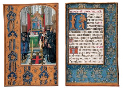 Folia z Rothschildovy knihy hodin, Gent nebo Bruggy, kolem roku 1505 od Flemish School