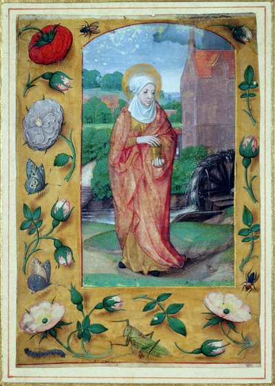 Marie Magdaleny, z Knihy hodin, kolem roku 1500 od Flemish School