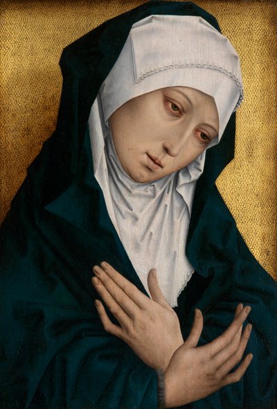 Mater Dolorosa (olej na panelu) od Flemish School