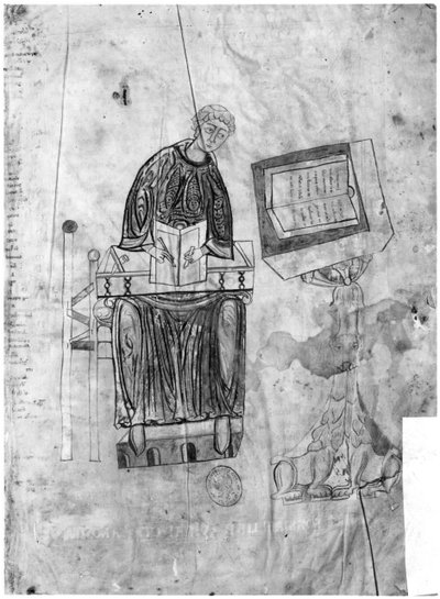 Ms 528 fol.1r Lectionary, copyist od Flemish School