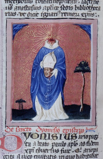 Paní Gen 1111 Page z Legenda Aurea, Bruggy, kolem 1400-10 od Flemish School