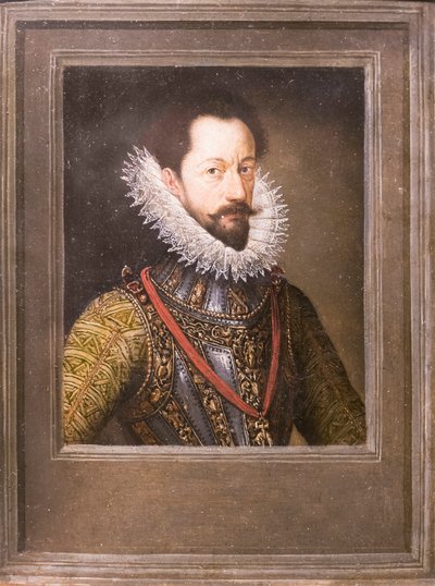Portrét Alessandra Farnese od Flemish School