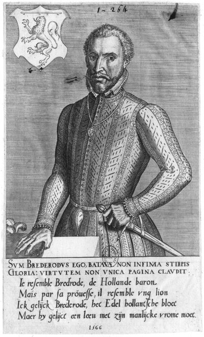 Portrét hraběte Jindřicha z Brederode (1531-68) 1566 od Flemish School