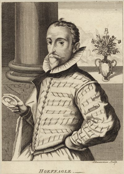 Portrét Jorise Hoefnagela od Flemish School