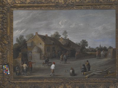 Lukostřelci (olej na plátně) od Flemish School