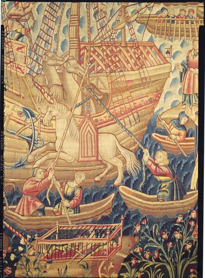 Příjezd Vasco de Gama od Flemish School