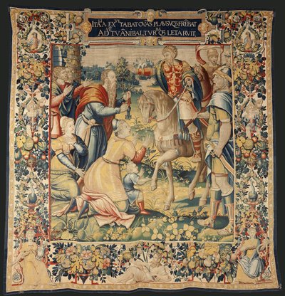 Historie Hannibala, kolem roku 1570 (tapisérie) od Flemish School