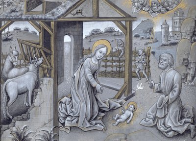 Narození Páně od Flemish School