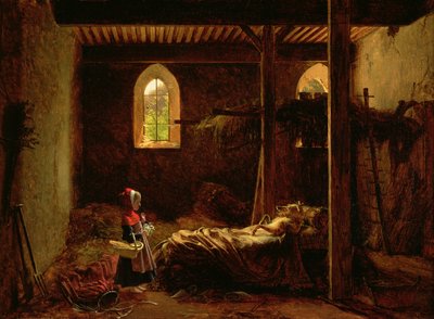Červená karkulka, kolem roku 1820 od Fleury François Richard