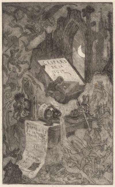 Gaspard noci od Félicien Rops
