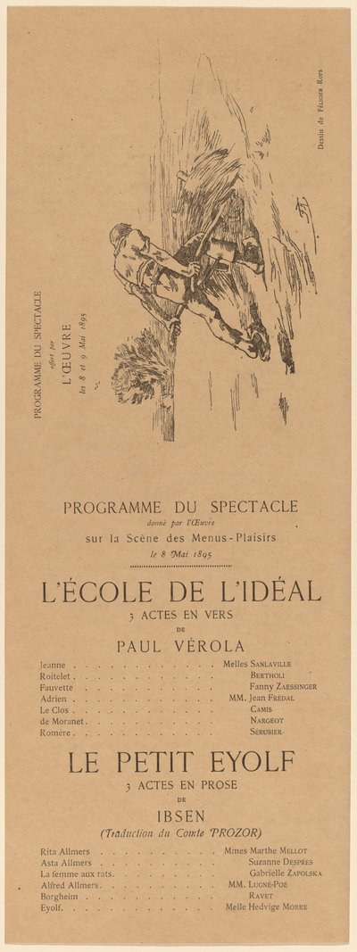 Škola ideálu; Malý Eyolf od Félicien Rops