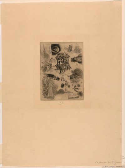 Cikánská rada od Félicien Rops