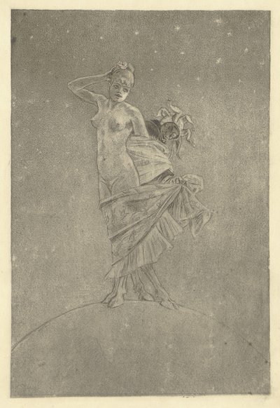 Prostituce a šílenství ovládají svět [Ilustrovaný dokument]. od Félicien Rops