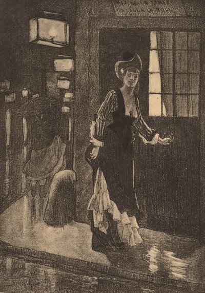 Le Rydeack. od Félicien Rops