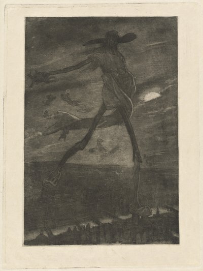 Satan Setí Tare od Félicien Rops