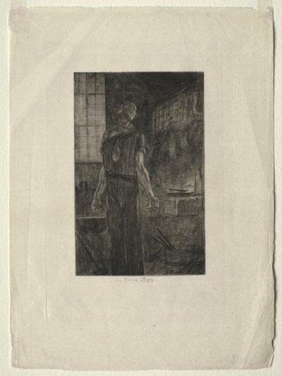 Oběšení Levallois-Perret, c. 1880. od Félicien Rops