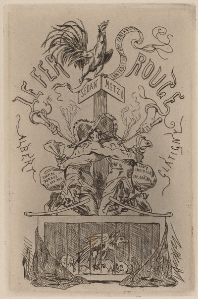 Červené železo (Le Fer Rouge) od Félicien Rops