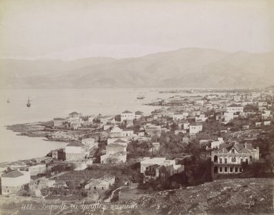 Beirut. Viděno z American College, ca. 1870. od Félix Bonfils