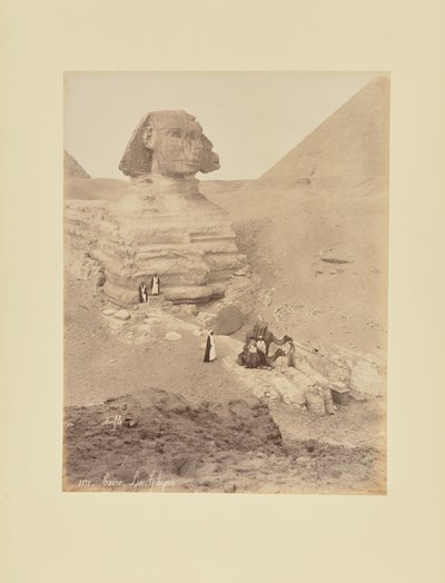 Káhira - Le Sphynx od Félix Bonfils