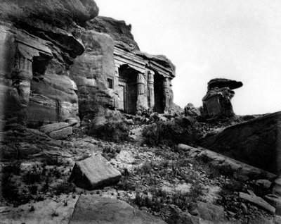Gebel Silsileh, Egypt, 1878 od Félix Bonfils