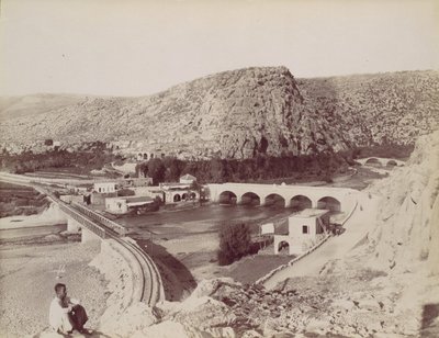 Mosty květu [řeka] psa, ca. 1880. od Félix Bonfils