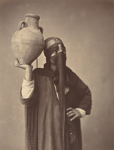 Water Carrier v Káhiře, c. 1870. od Félix Bonfils