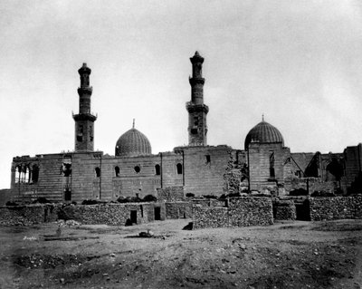 Mešita Sultan Barquq, Káhira, Egypt, 1878 od Félix Bonfils